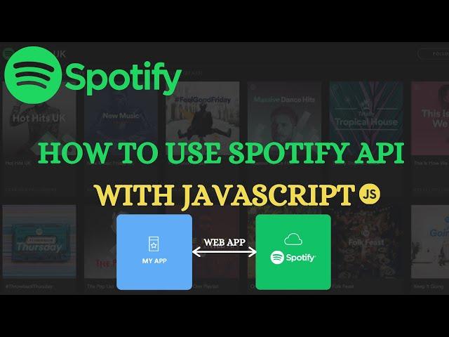 How to use Spotify's Web API  with Javascript | Javascript API Project