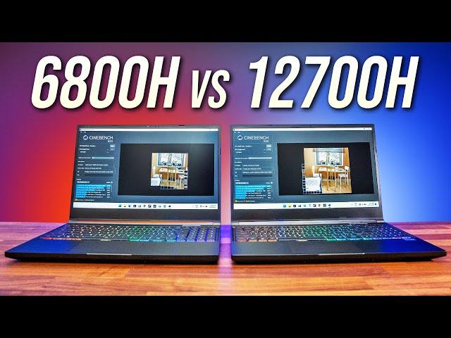 Best Laptop CPU 2022? AMD Ryzen 7 6800H vs Intel i7-12700H