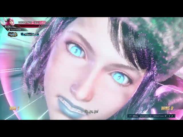 Tekken 8 Ep 135 Green Elf Alisa vs Law & Clive Online!