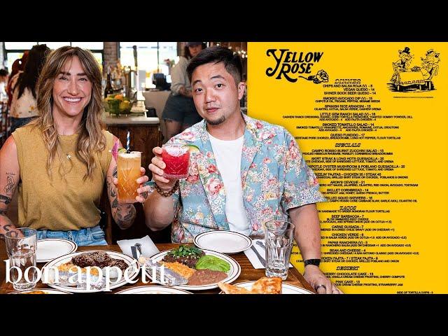 Eating Everything on the Menu at NYC’s Hottest Tex-Mex Restaurant | One of Everything | Bon Appétit