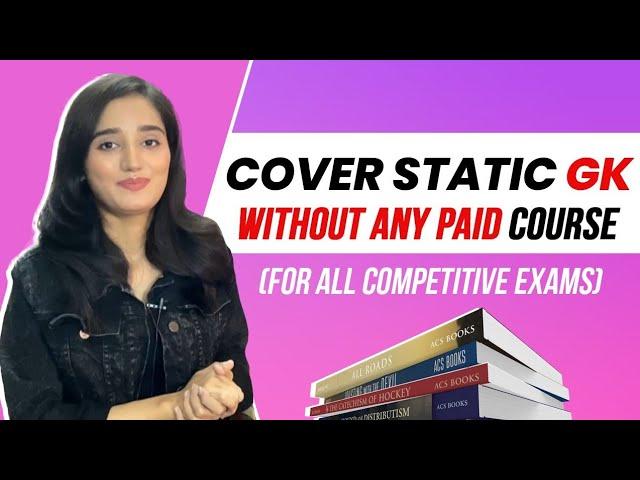 Complete Static GK For Free | Bushra Raza khan