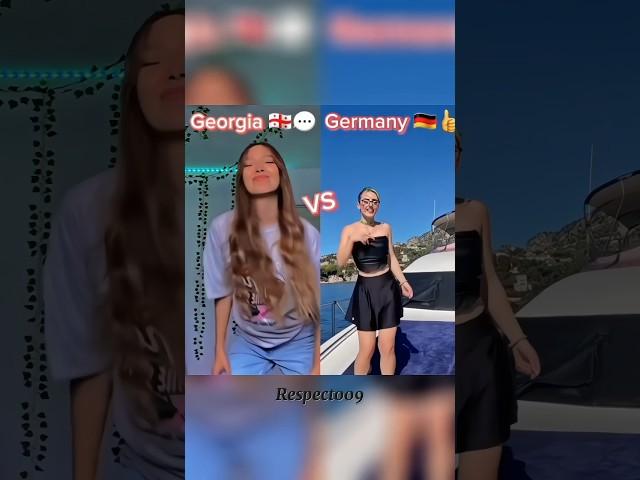 Germany vs Georgia| Who's best |dilaraa| #dance #tiktok #shorts