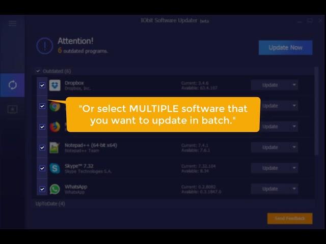 IObit Software Updater: How to Update Software for Windows PC Easily