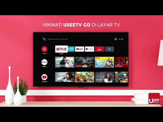 NIKMATI USEETV GO DI SMART TV KAMU!