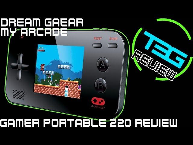 dreamGear My Arcade - Gamer V Portable 220 Review - GREAT GIFT IDEA!