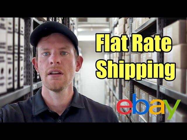 Use Flat Rate Shipping On eBay