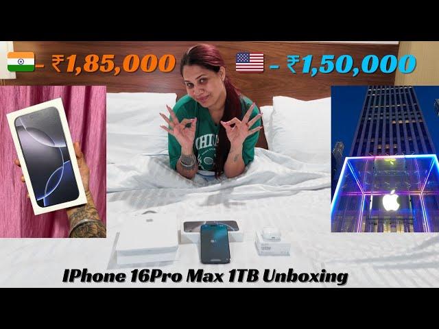 "I bought the iPhone 16 Pro Max in the USA | Price Comparison & First Impressions!"