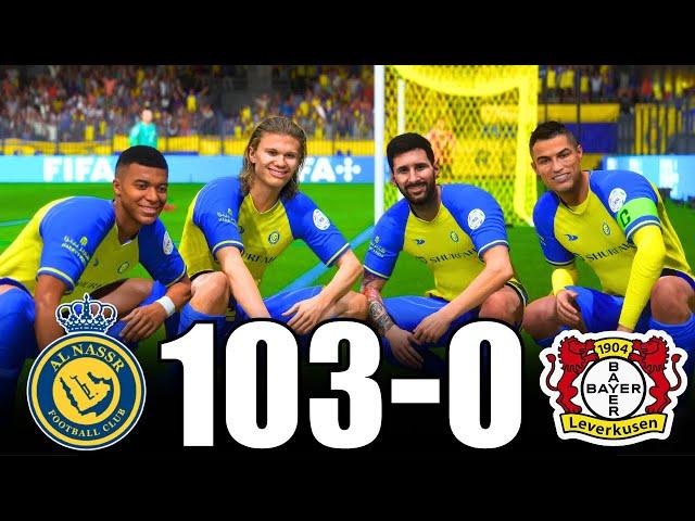 FIFA 23 | RONALDO, MESSI, MBAPPE, NEYMAR, ALLSTARS | Al-Nassr 102-0 Leverkusen | PS5 4K 60FPS