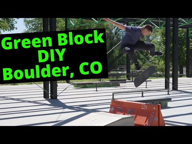 Green Block DIY Skate Park Tour (Boulder, Colorado)