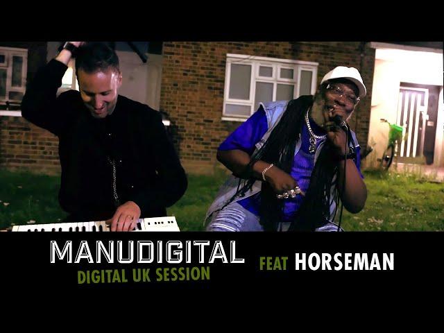 MANUDIGITAL - Digital UK Session Ft. Horseman "Dubplate Style" (Official Video)