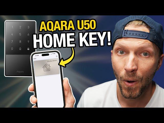 Best BUDGET Smart Lock with Home Key!  The New Aqara U50 Smart Lock