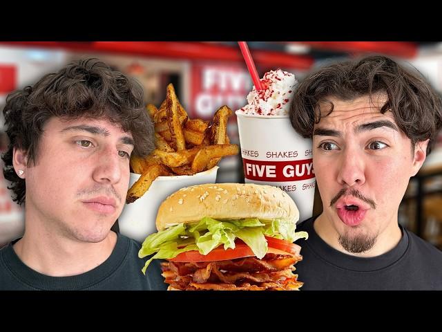 We Tried the World's Most Expensive Burgers (5 Guys)