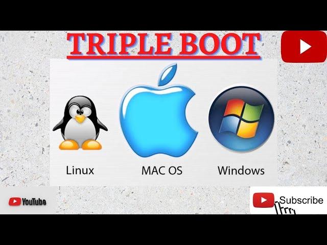 (1000%) Working ..!!!! Triple Boot Your PC in Easy Way (Windows - Linux - Mac)