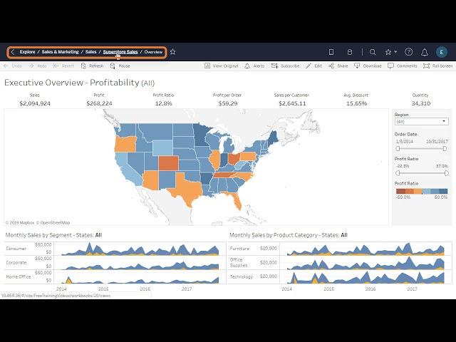 6.1 [Tableau - 2021] Getting Started with Tableau Online | Tableau Training & Tutorials 2021