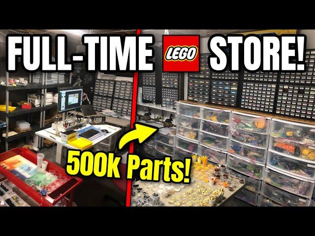 Bricklink Store Tour 2023 | A Look Inside a FULL-TIME LEGO Store!