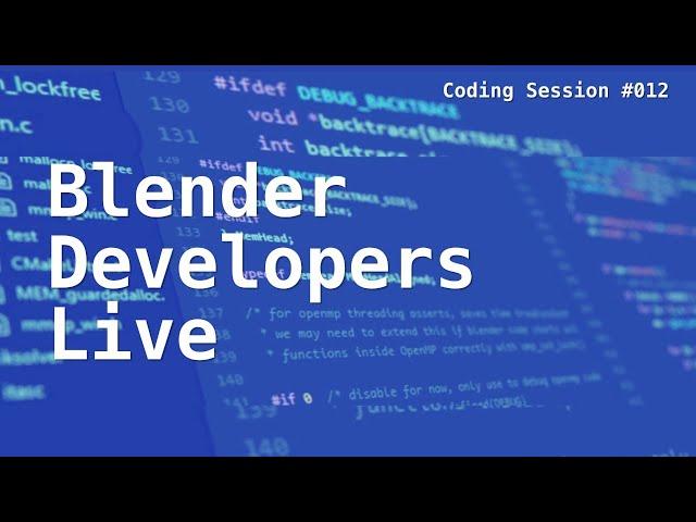 Blender Developers Live: Cycles-X - multi-device rendering