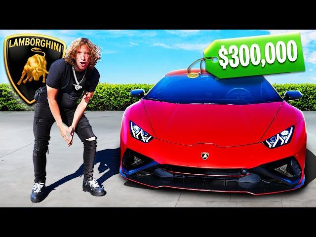 Roblox YouTuber Buys a LAMBORGHINI..