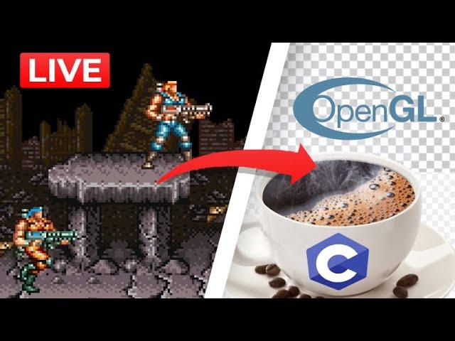 Coffee Stream (Re-Making Contra 3 in C/OpenGL) #6