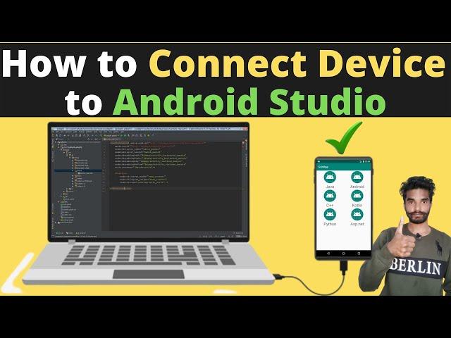 How to Connect Device to Android Studio For Run App Successfully