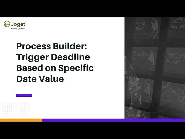 Process Builder - Trigger Deadline Based on Specific Date Value