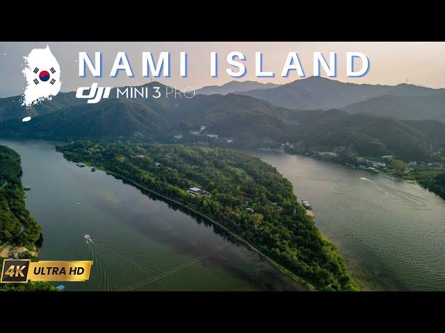 Nami Island 남이섬  Drone Video | Island of Chuncheon | 4K UHD