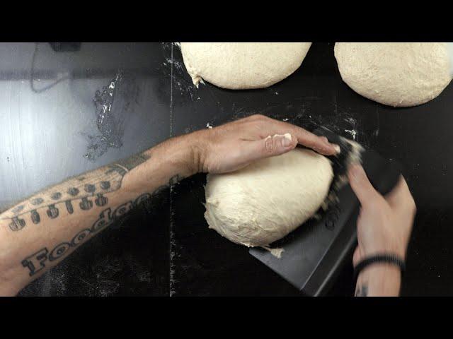 SHAPING high hydration DOUGH | Shaping SOURDOUGH bread HOWTO