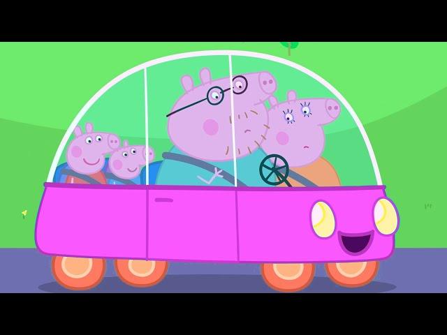 Peppa Pig Gets A Brand New Electric Car   Playtime With Peppa
