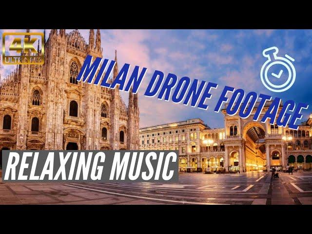 [4K]  Milan Amazing cinematic film and relaxing music