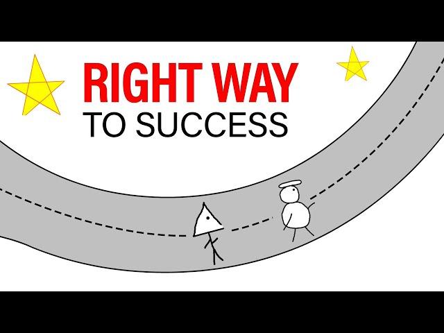 Right Way to Success - Motivation Animation Video