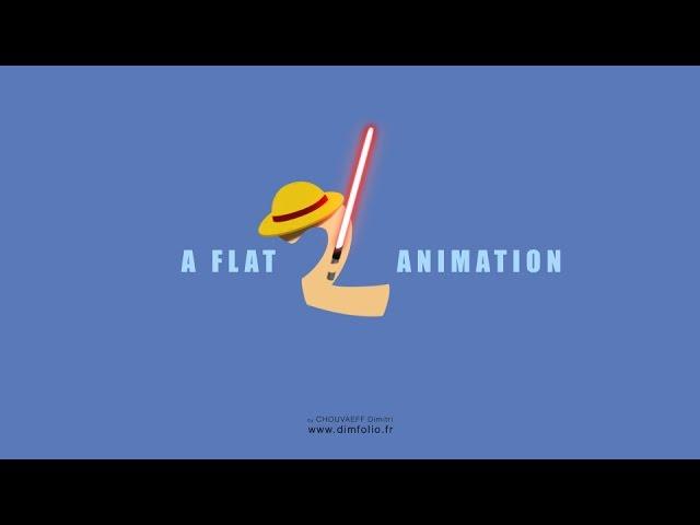 A Flat Animation 2 - After Effects motion design - Tutorial inc