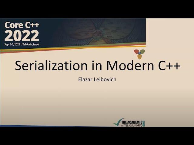 Serialization In Modern C++