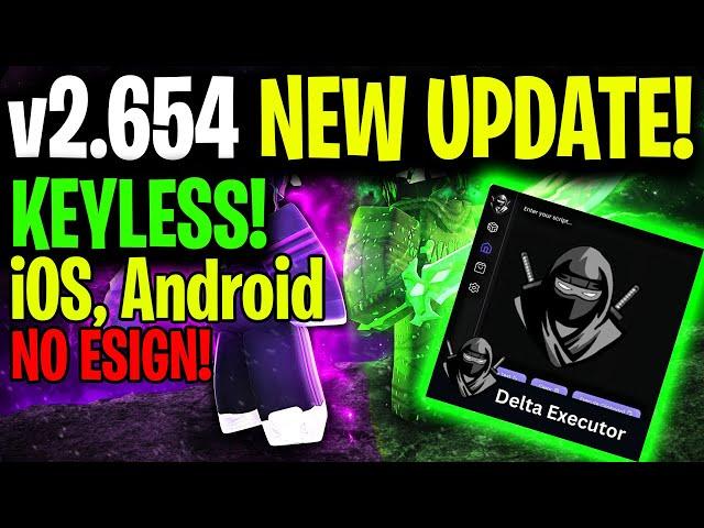 NEW Delta Executor UPDATE  NO KEY Roblox Script Executor Mobile Download Latest Version iOS Android