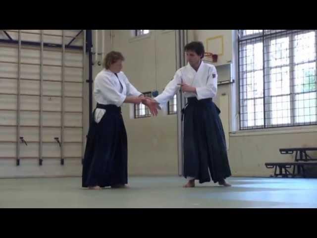 Kayla Feder (6th dan) at Aikikai Aikido Amsterdam 2013