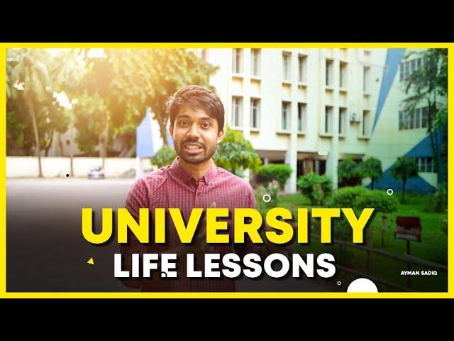 My University Life Experience | Things to Learn from University Life