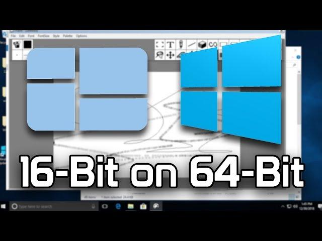 Run 16 Bit Programs on 64 Bit Windows! - WineVDM Tutorial & Demo