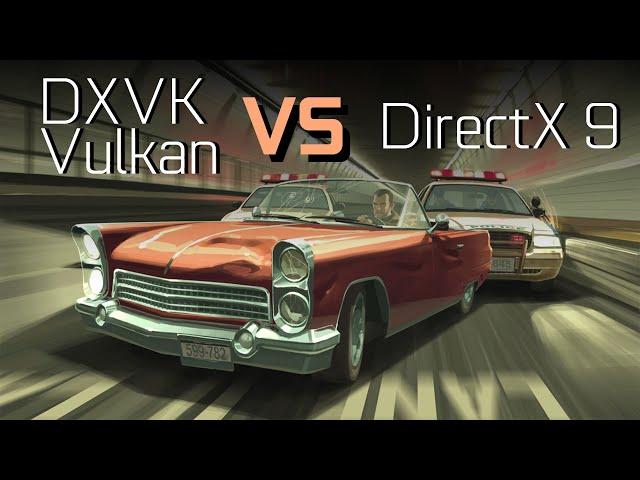 GTA IV | DXVK (Vulkan) vs DirectX 9 [GTX 1050Ti]