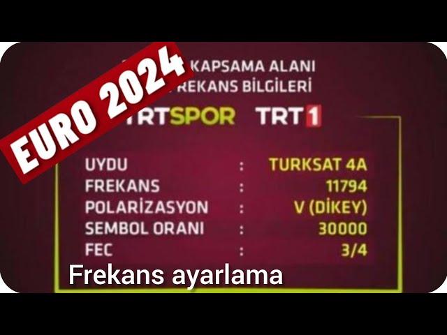 LG TV EURO2024 FREKANS AYARLAMA