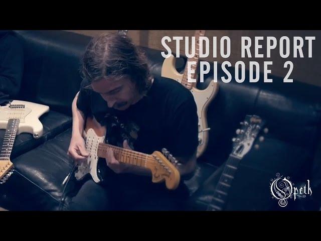 OPETH - Sorceress: Studio Report - Episode 2: Guitar Recordings Mikael