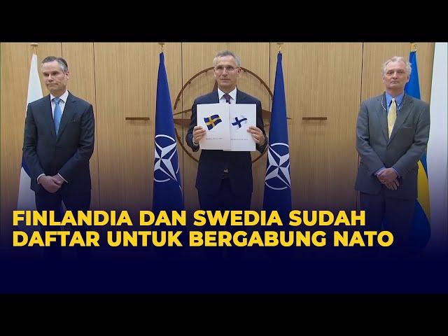 NATO Bilang Finlandia dan Swedia Sudah Mendaftar untuk Bergabung, Imbas Invasi Rusia ke Ukraina?