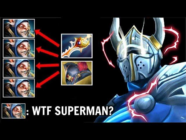 When Enemy First Pick Meepo! Crazy Fast Pirate Hat + Rapier Sven 125% Cleave Delete All Dota 2