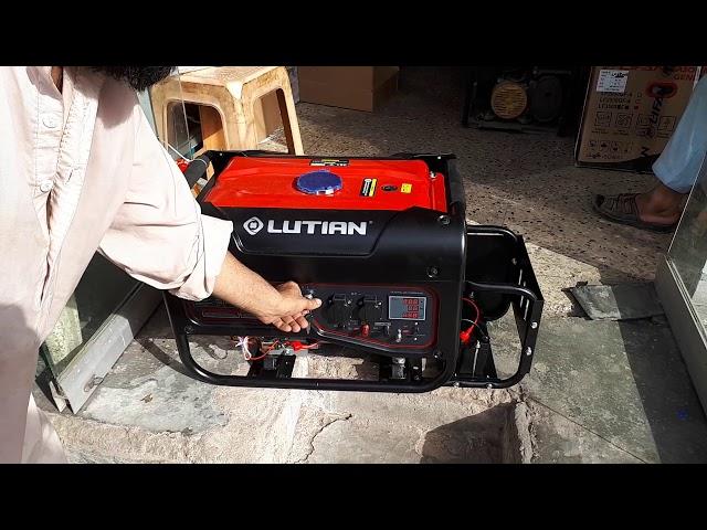 LUTIAN LT3600ES Generator - Startup Checking - Low Noise Level