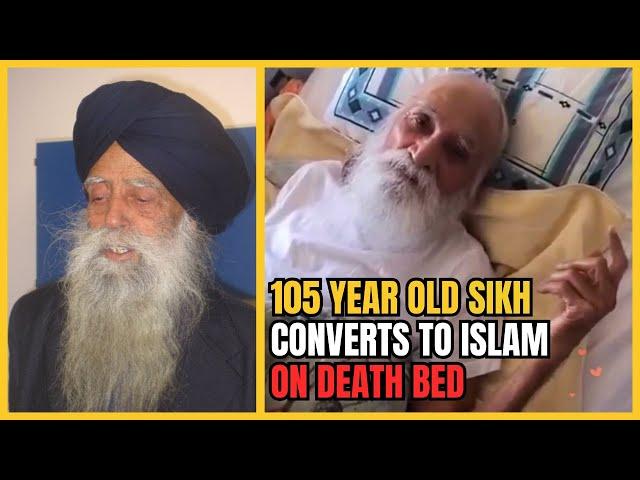 105 Year Old Sikh Converts to Islam After Years of Hate Towards His Muslim Grandson