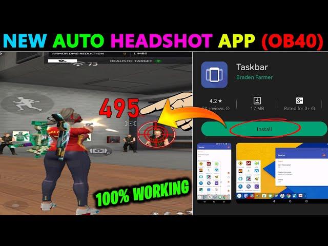 Increase your HEADSHOT in free fire with TASKBAR & DEVELOPER OPTIONS setting ( STRETCH RESOLUTION )
