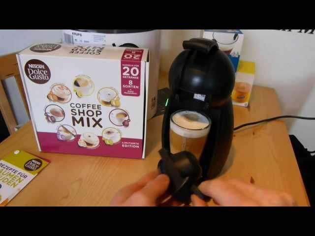 Dolce Gusto Latte Macchiato Zubereitung (Anleitung)