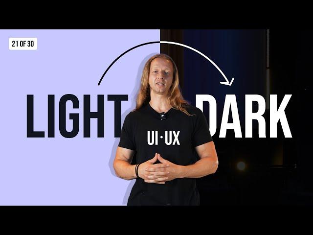 The UI/UX of Light / Dark Mode Design (Challenge)