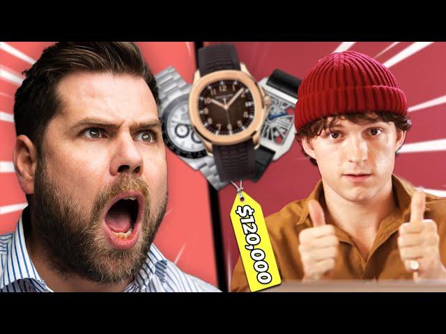 Watch Expert Reacts to Tom Holland’s $1,000,000 Watch Collection