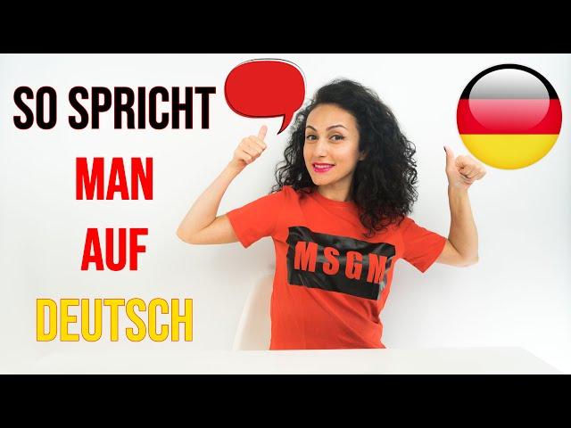 Deutsch lernen / Auf deutsch sprechen / Wie spricht man?! - Tipps