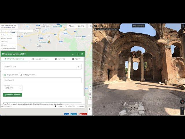 Video Guida - Creare Immagini Panorama 360 Interattive con istreetview.com e Google Street Viewer