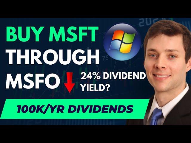 Buying MSFT Through MSFO For The Monster Dividend (Yieldmax Funds High Yield Investing) #FIRE