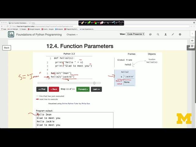 Positional Parameter Passing - Python Functions, Files, and Dictionaries